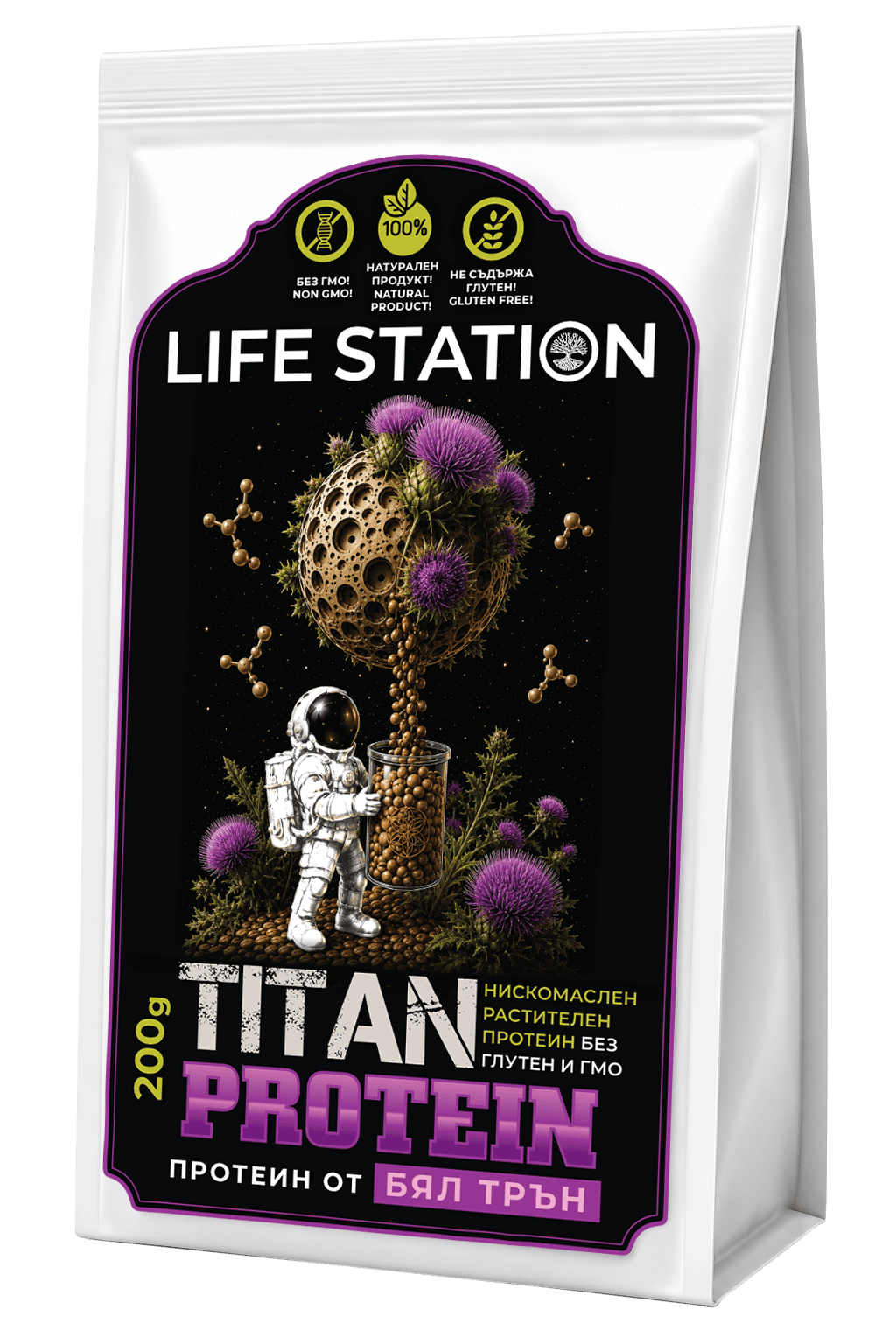 Titan Protein — Бял трън